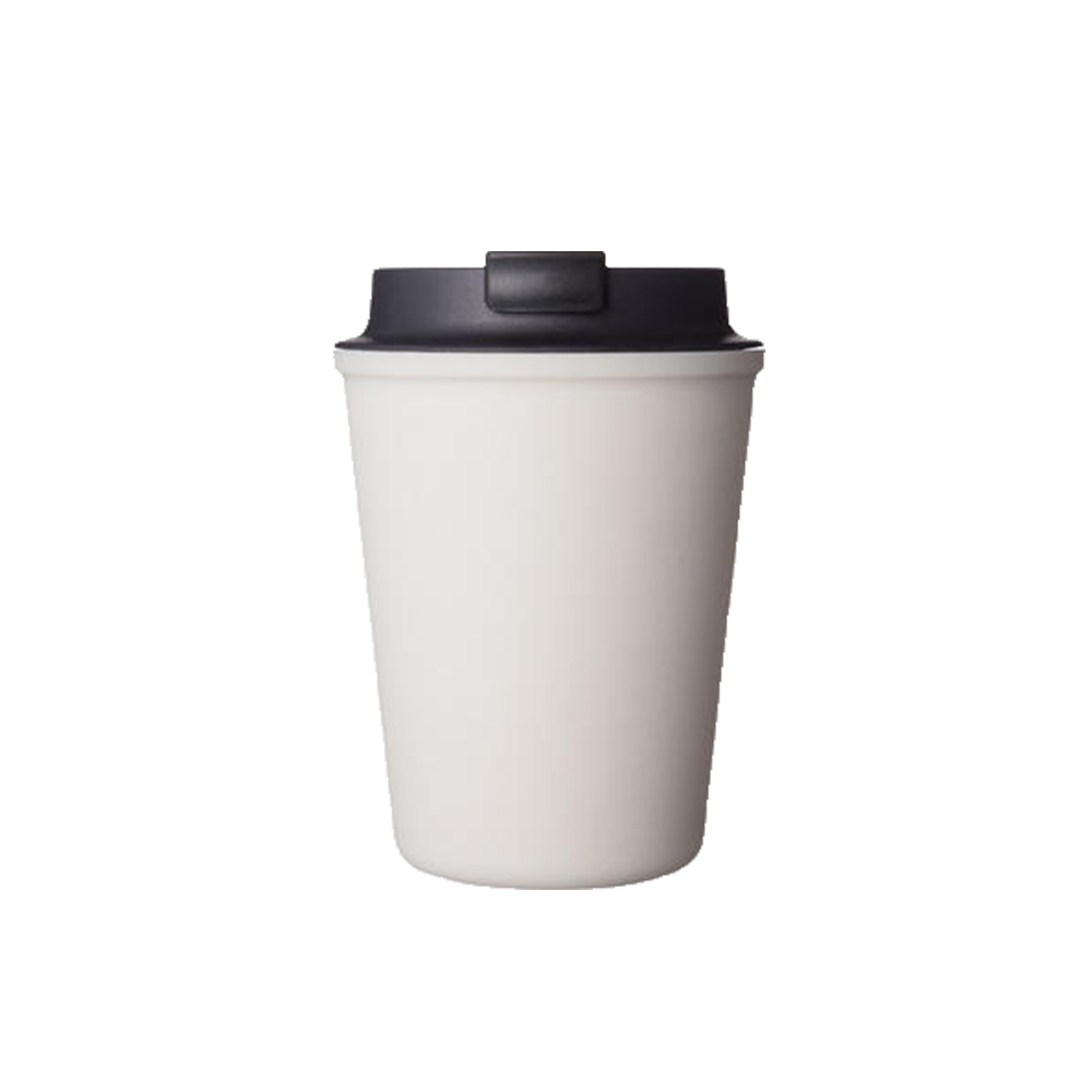 Rivers WALLMUG Sleek  雙層隨行咖啡杯 350ml_白色