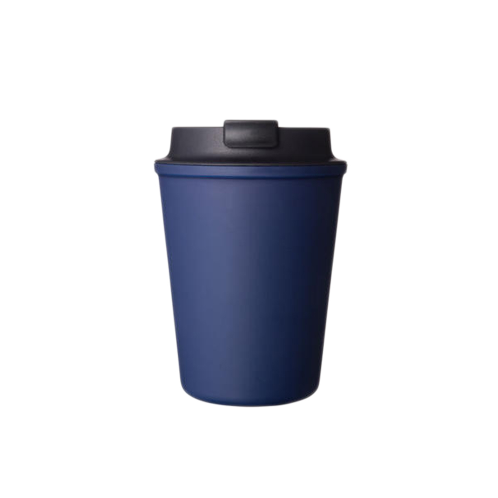 Rivers WALLMUG Sleek  雙層隨行咖啡杯 350ml_海軍藍