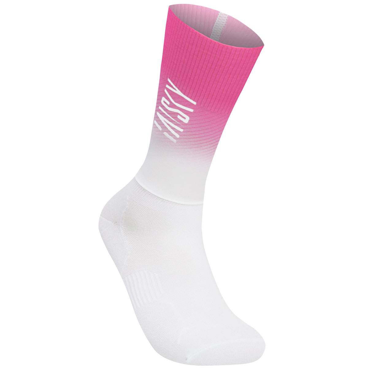 運動空力襪 流轉 粉白