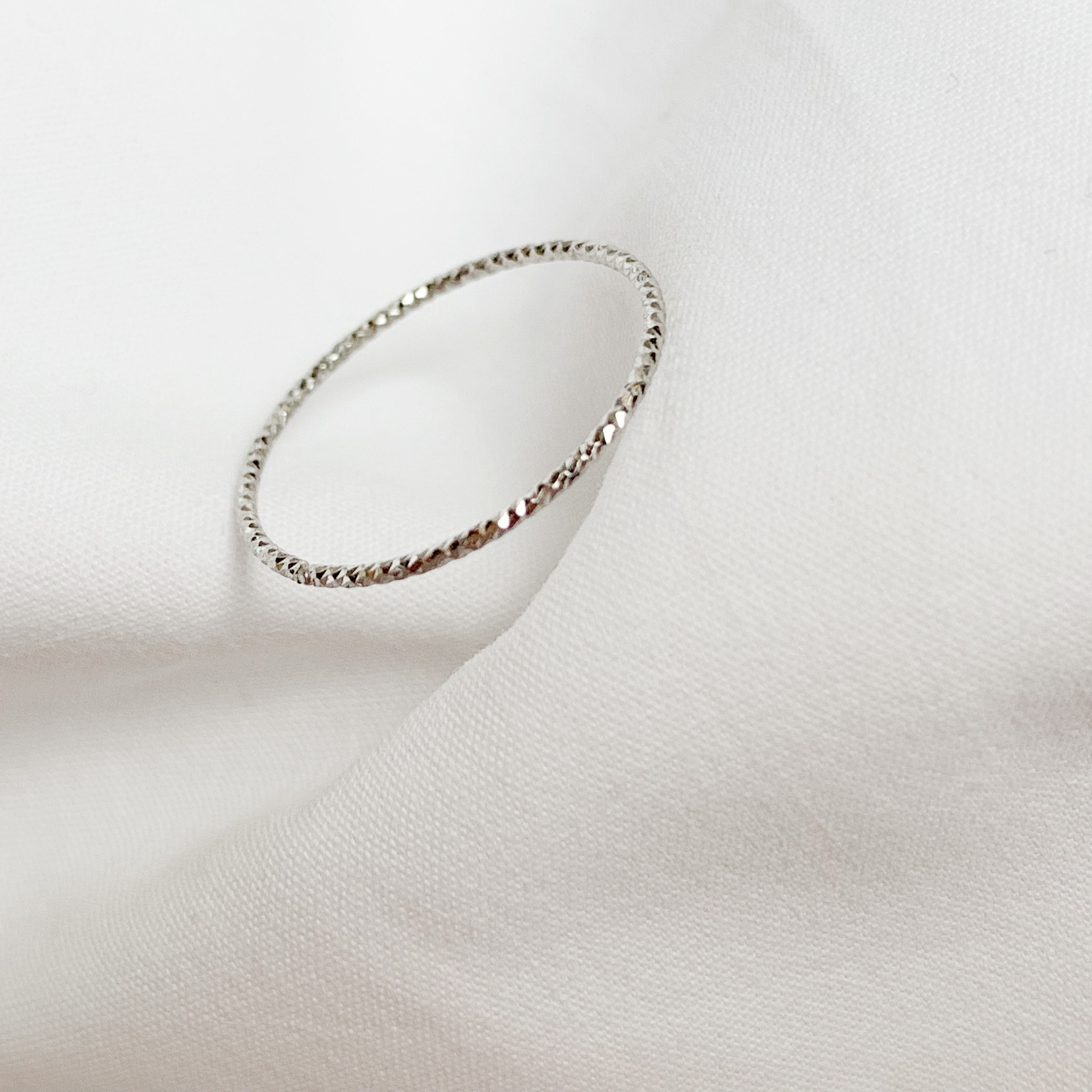 Pt950 鉑金 滿天星戒指