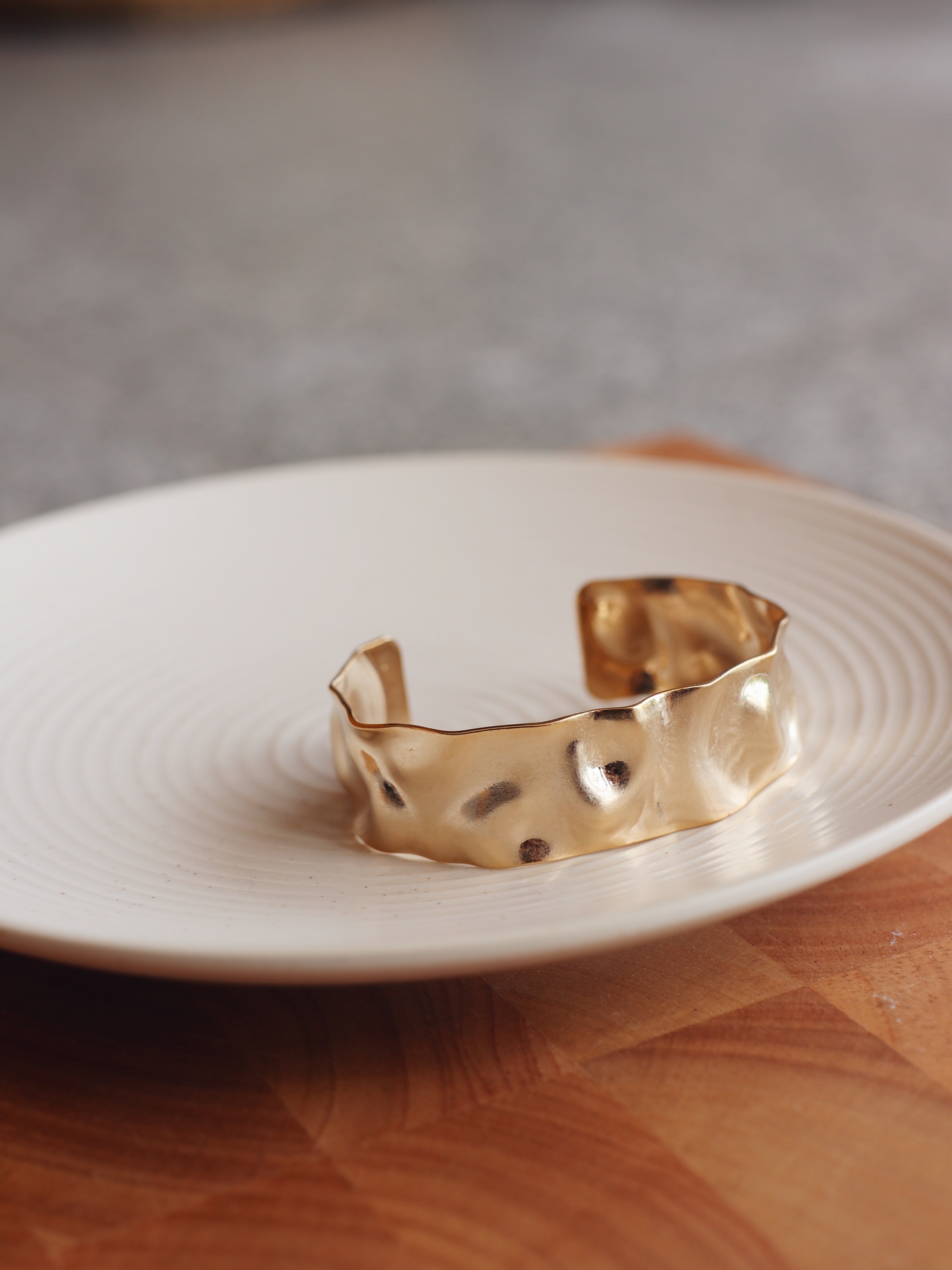 月光起伏｜開口手環