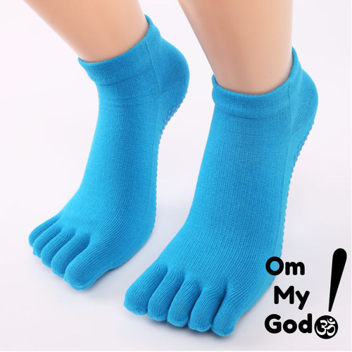 OmmyGod! Silicon Nub Sticky Sock Blue