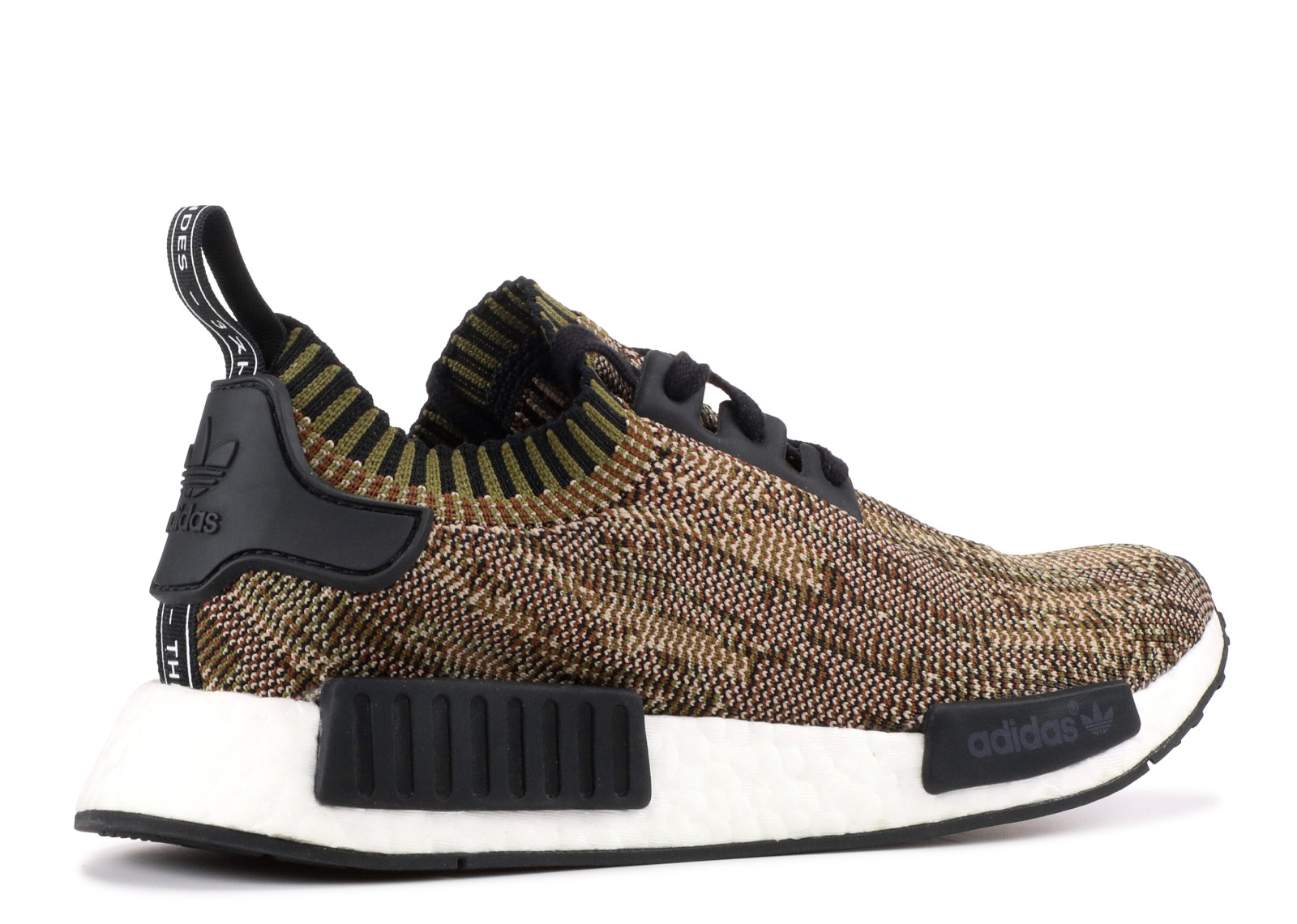 NMD R1 Primeknit Olive Camo Pack BA8597