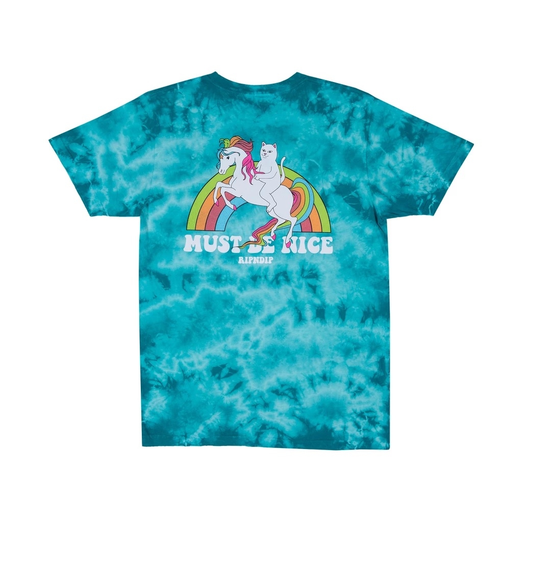 [現貨] RIPNDIP My Little Nerm Tee (Blue Tie Dye)