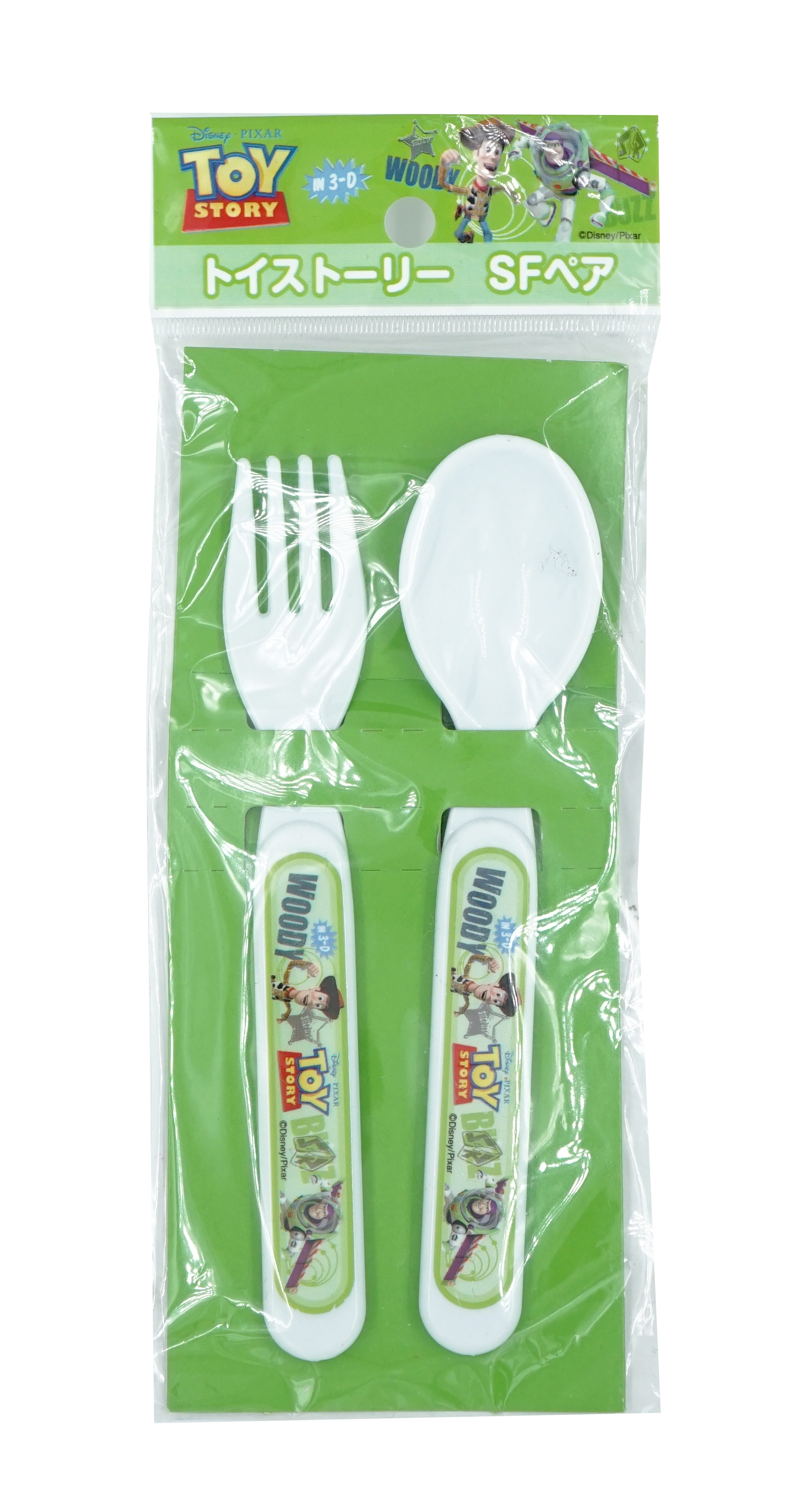日本直送 TOY STORY膠叉匙套裝