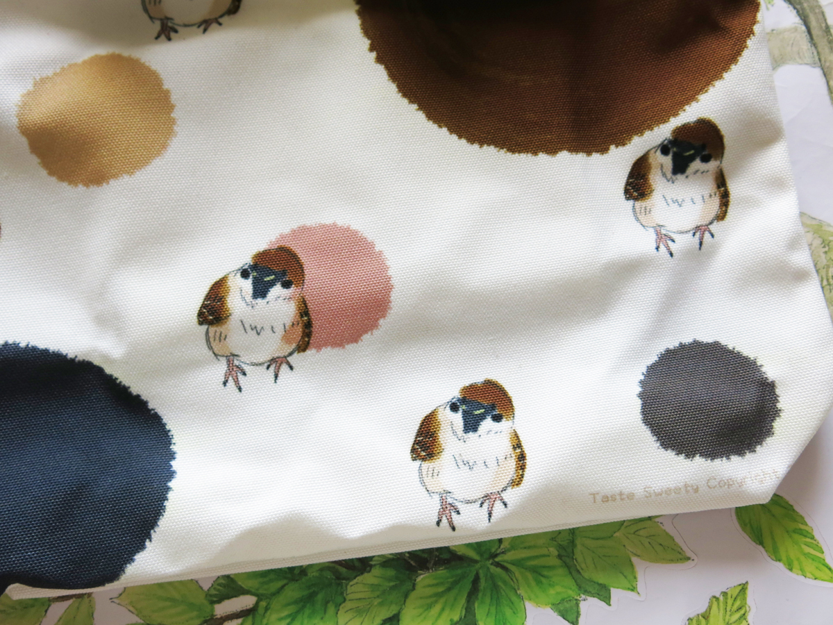 點點麻雀側背包