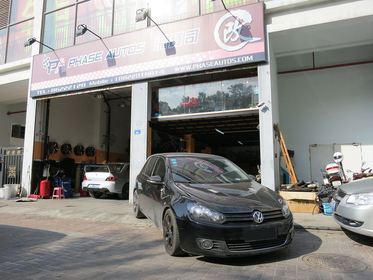 2008 VW GOLF 1.4 TSI Super Resurs DYNO test car shop front photo