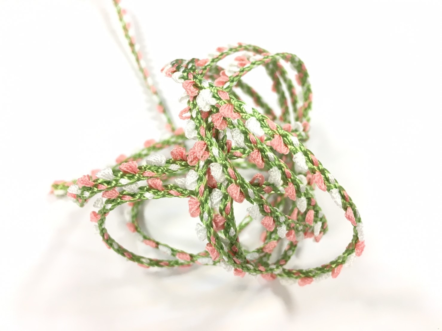 單耳花飾織帶/6色