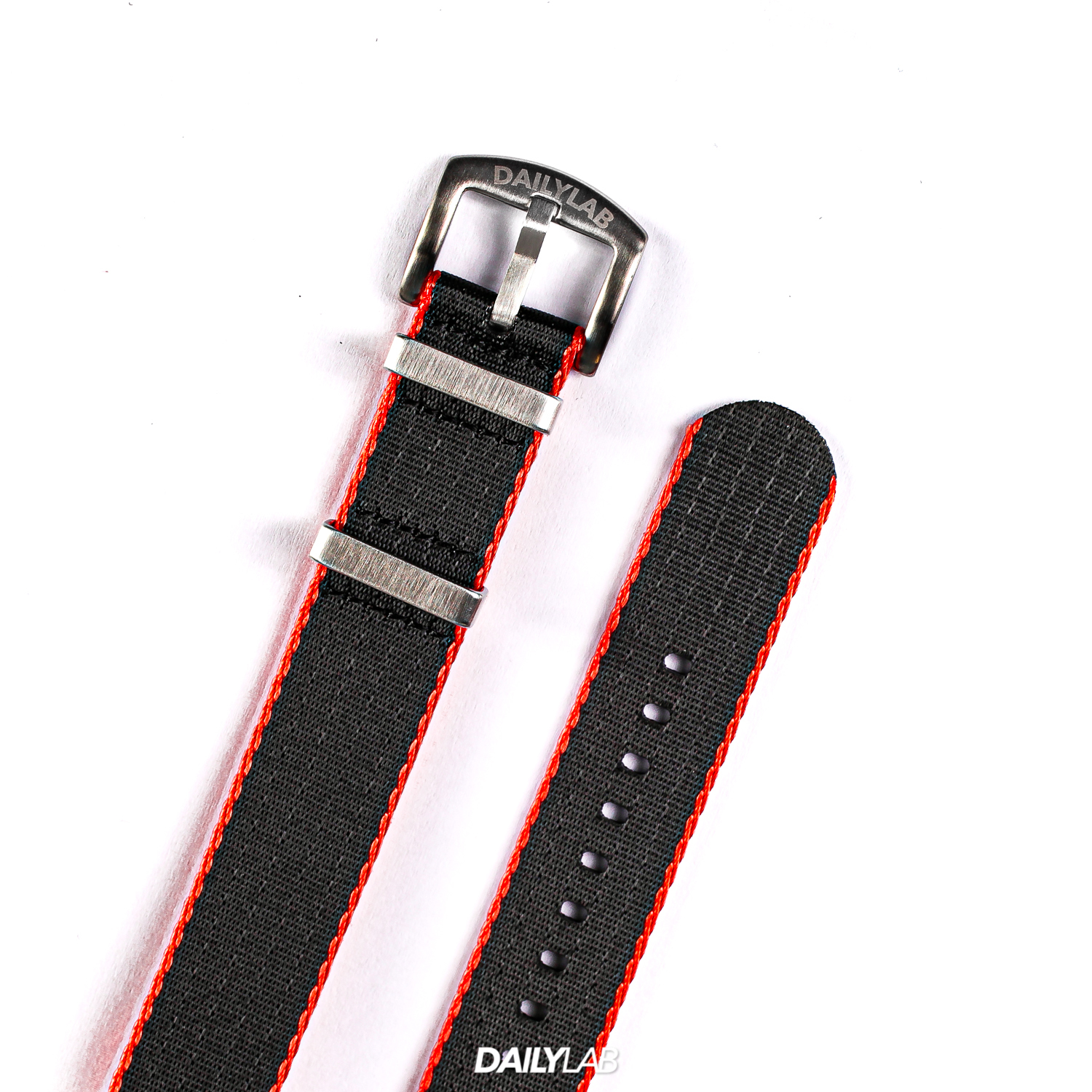 DailyLab Nato Strap "L"｜滑順尼龍錶帶 (安全帶新織法)