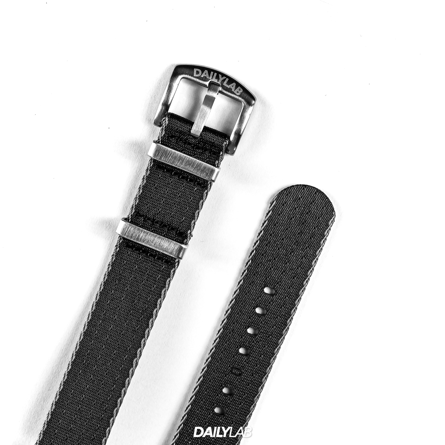 DailyLab Nato Strap "K"｜滑順尼龍錶帶 (安全帶新織法)