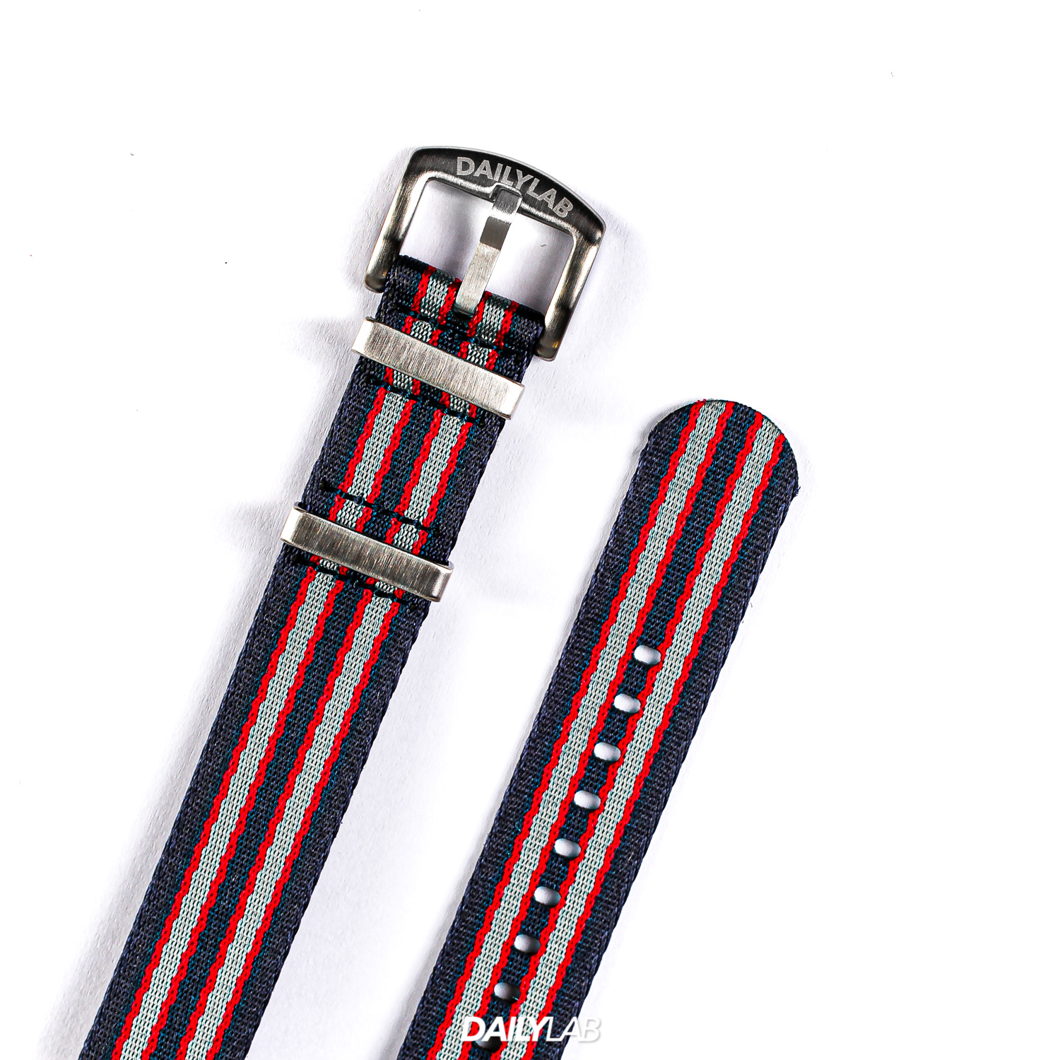 DailyLab Nato Strap "E"｜滑順尼龍錶帶 (安全帶新織法)