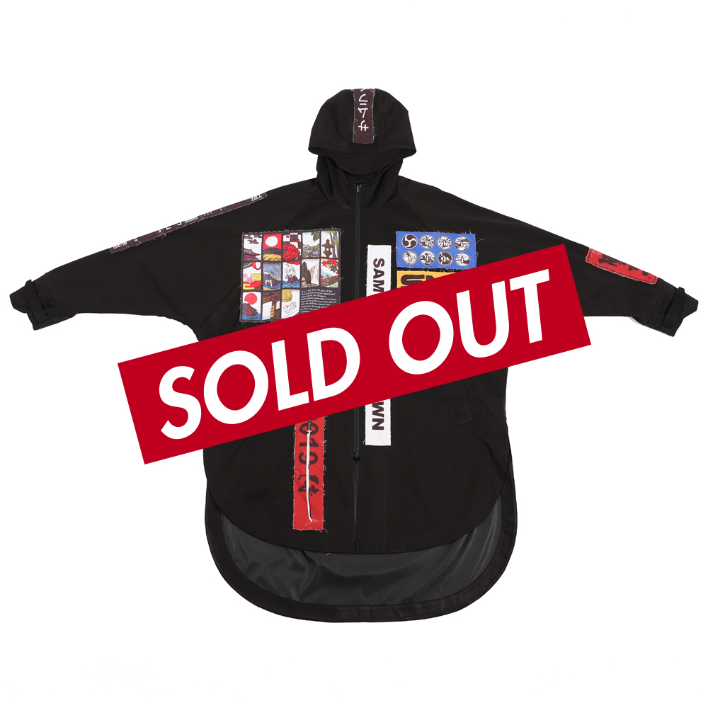 侍魂曉 防水風衣 (黑)