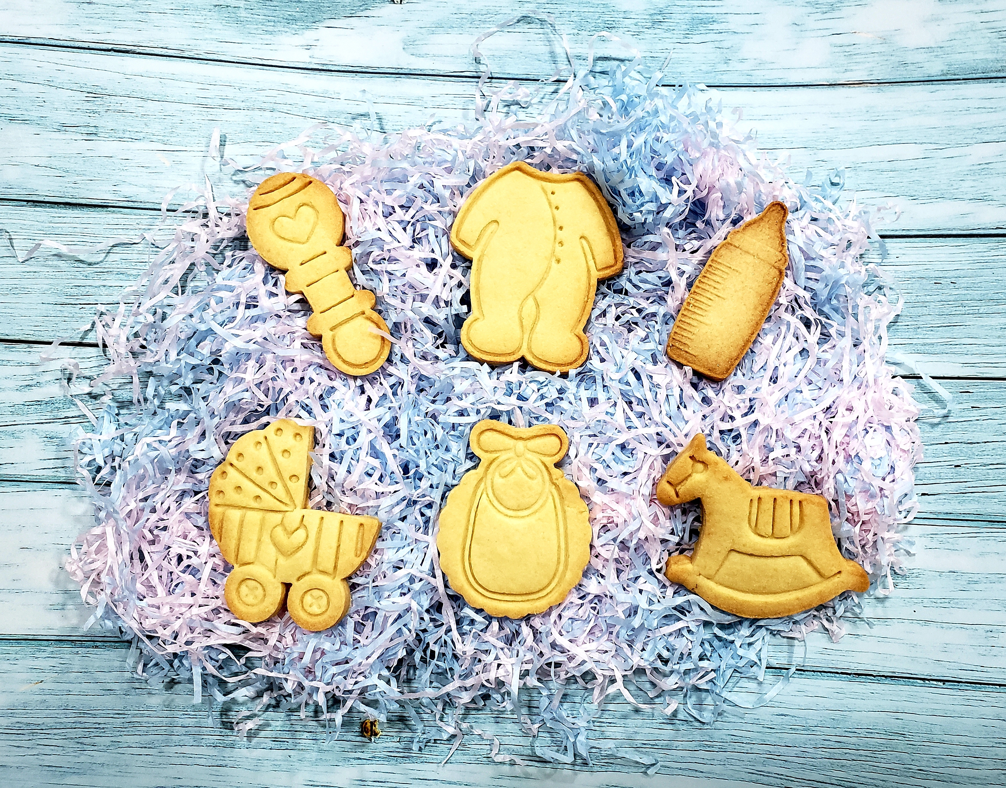 嬰兒滿月印章曲奇