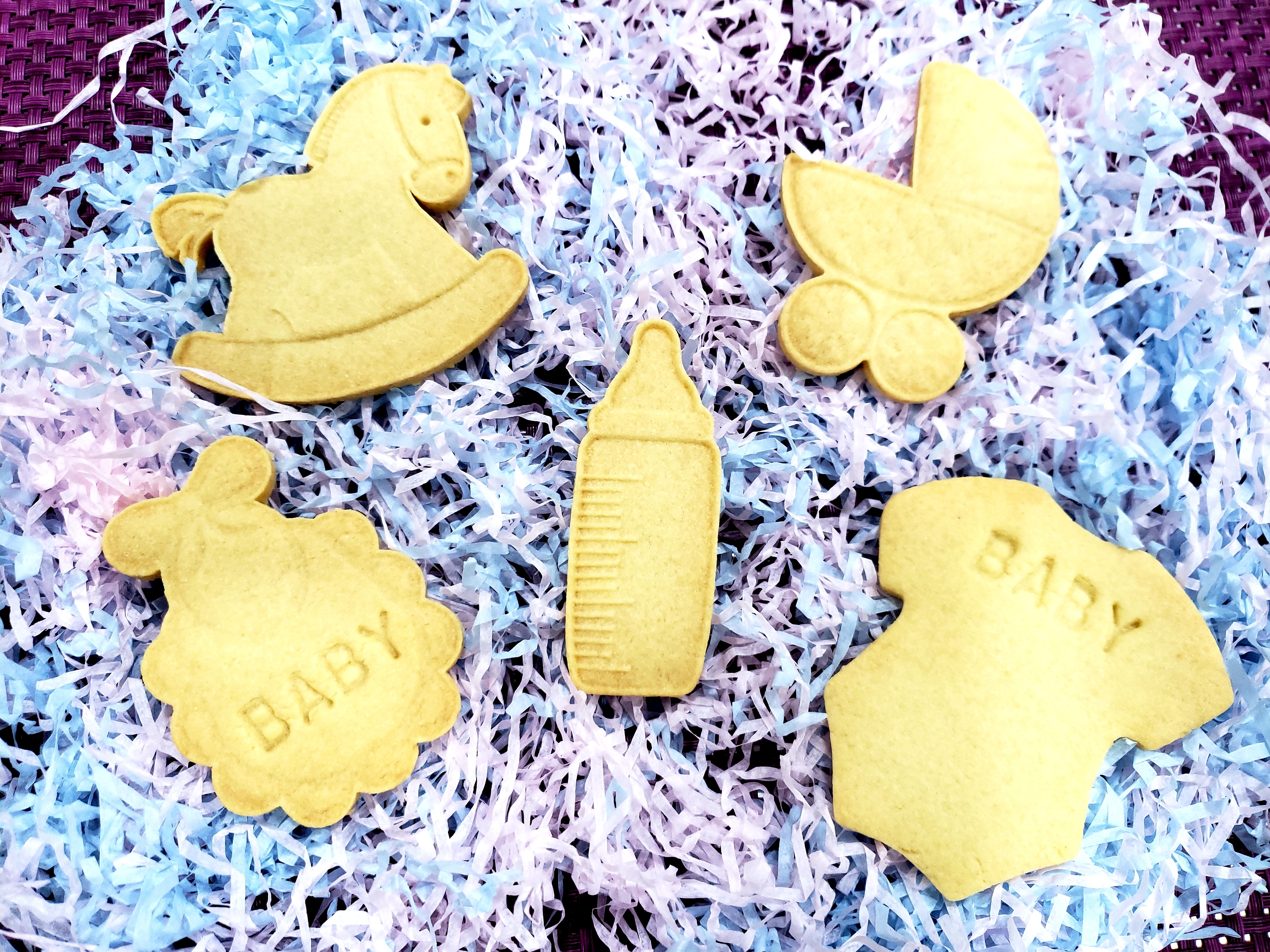 嬰兒滿月印章曲奇