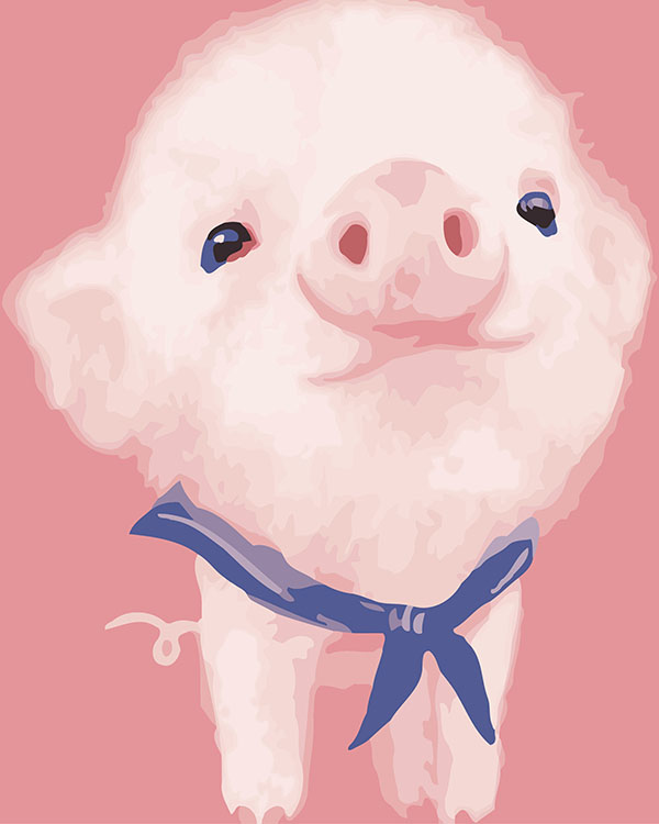 【66501】藍領小豬