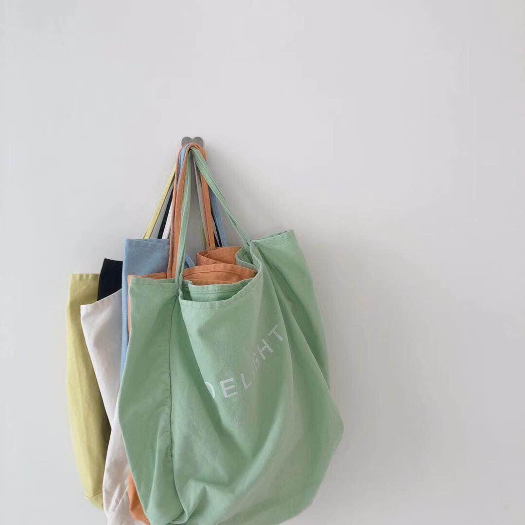 B0156622繽紛帆布購物包/四色