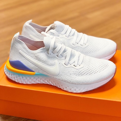 nike epic react flyknit 2 white hyper jade