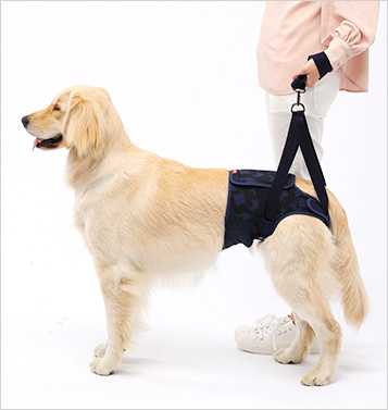 LaLawalk 後肢臀部包覆款-(單一尺寸)深藍迷彩