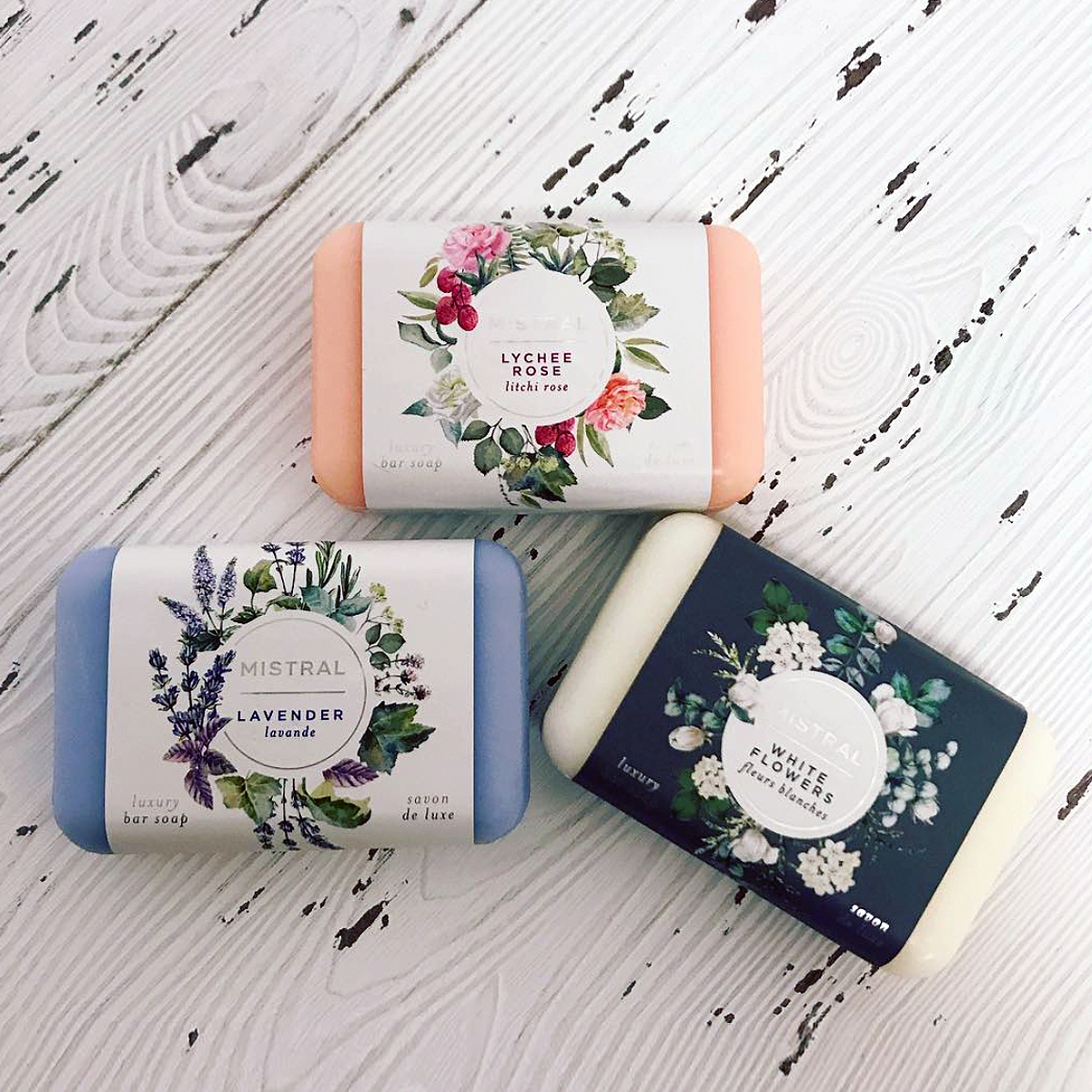 美國 Mistral - 花漾巴黎 香水皂 / 香氛沐浴皂