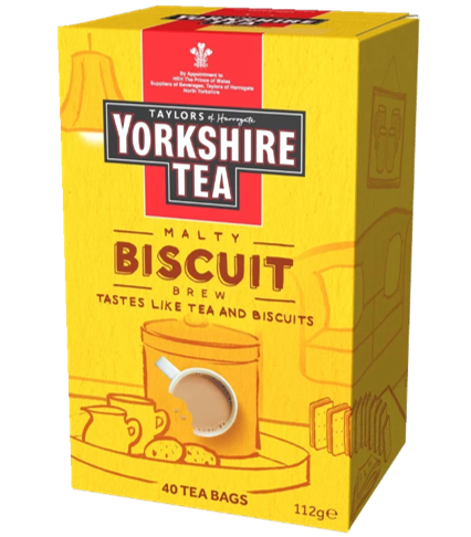 【英國Taylors泰勒茶】餅乾口味約克夏紅茶