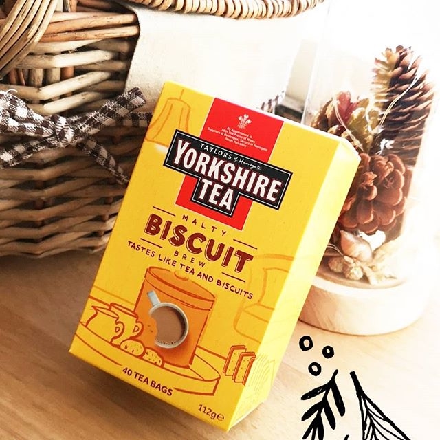 【英國Taylors泰勒茶】餅乾口味約克夏紅茶