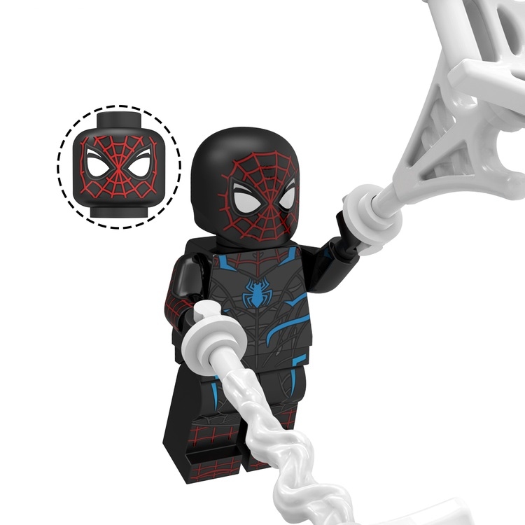 Spider-Man (Secret War) Custom Marvel Super Heroes Minifigs Minifigures Fit Lego XP206