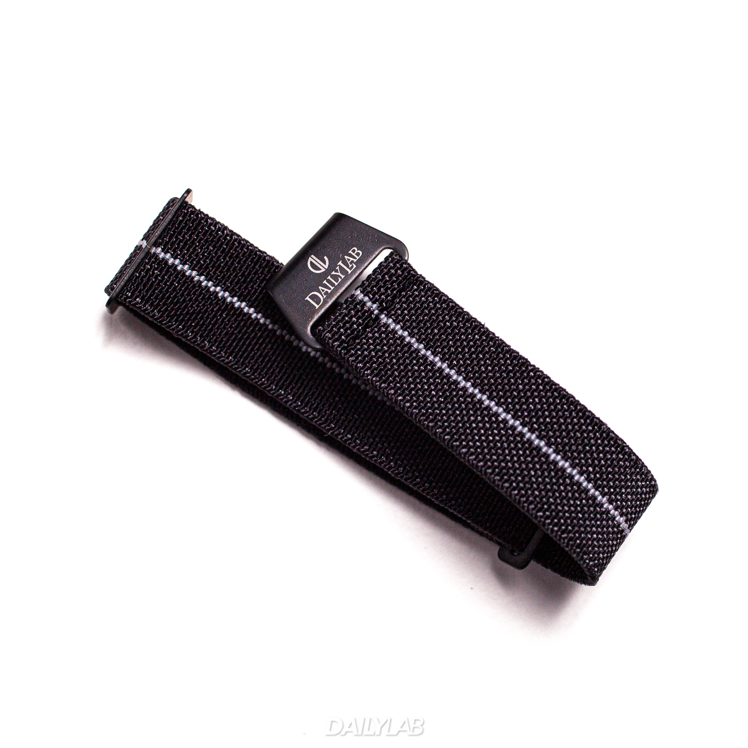 DailyLab｜60"s 法國海軍 降落傘彈性錶帶 黑色
