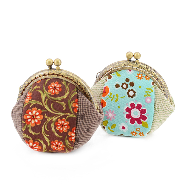 桃子形口金包(材料包)/個