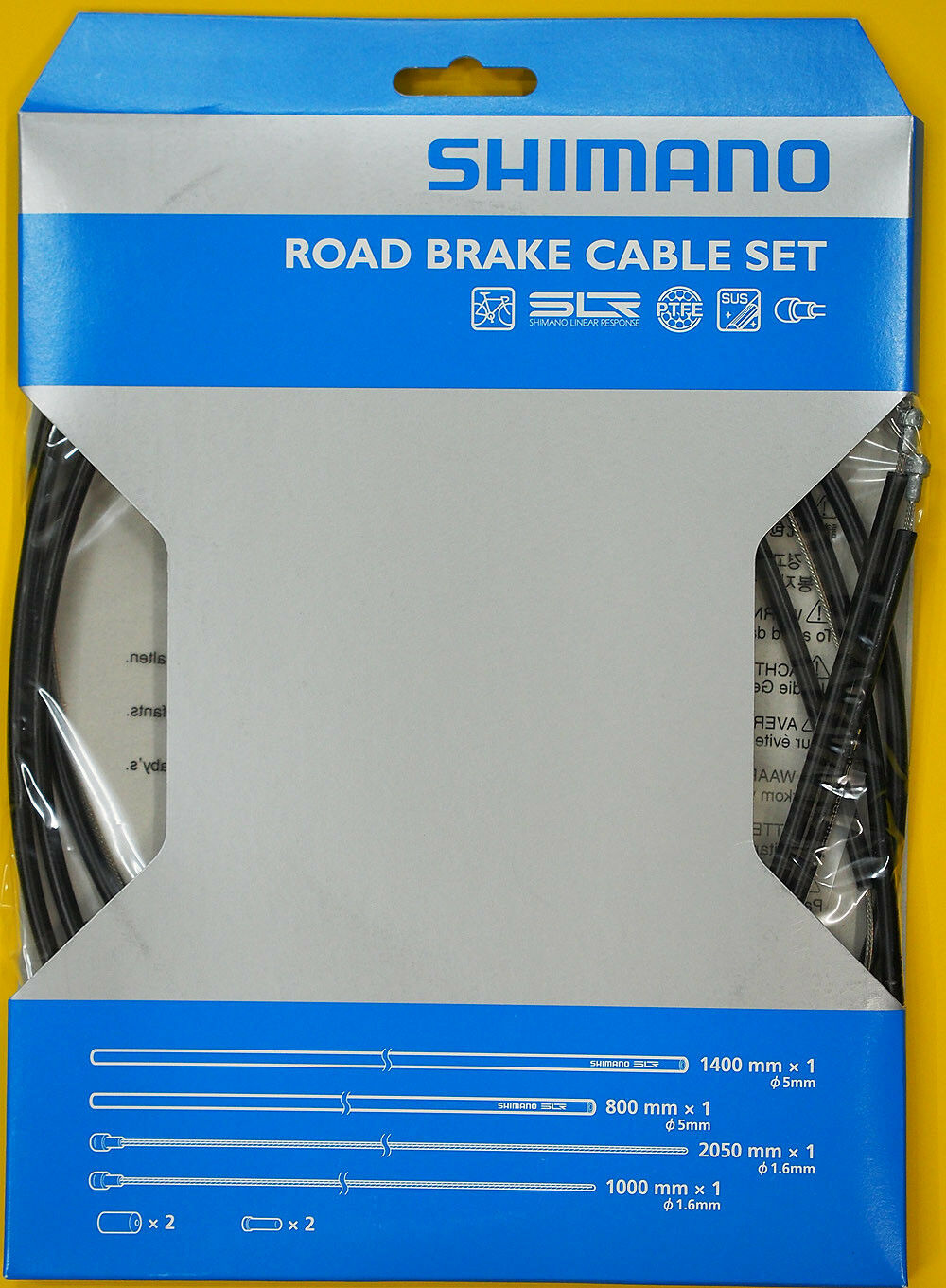 Shimano PTFE SILTEC Road Bike Brake Cable Housing Set