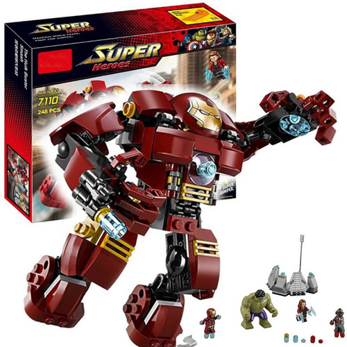 HulkBuster Marvel Minifigures Minifigs Fit Lego