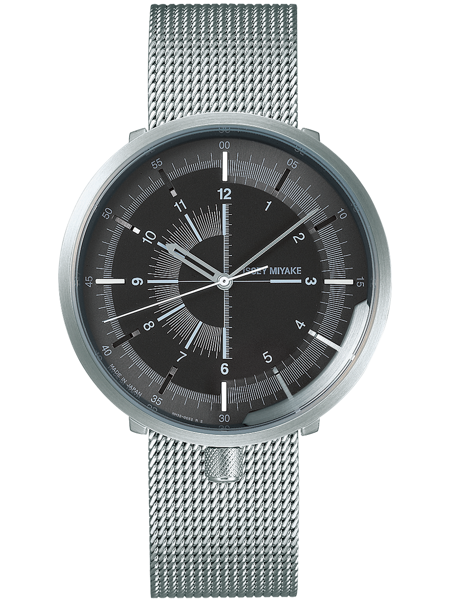 萬年鐘錶 - 三宅一生 ISSEY MIYAKE   田村 奈穂  Nao Tamura  1/6系列錶款  NYAK002Y   錶徑43MM