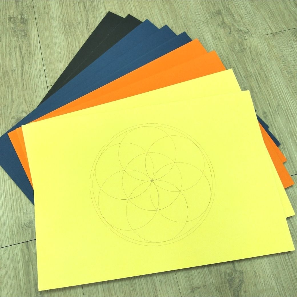 神聖幾何圖形－生命之花DIY材料包