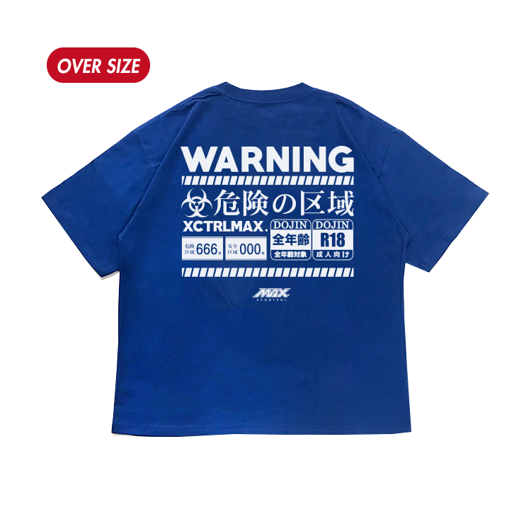 MAXXC 18禁危險短T-寶藍