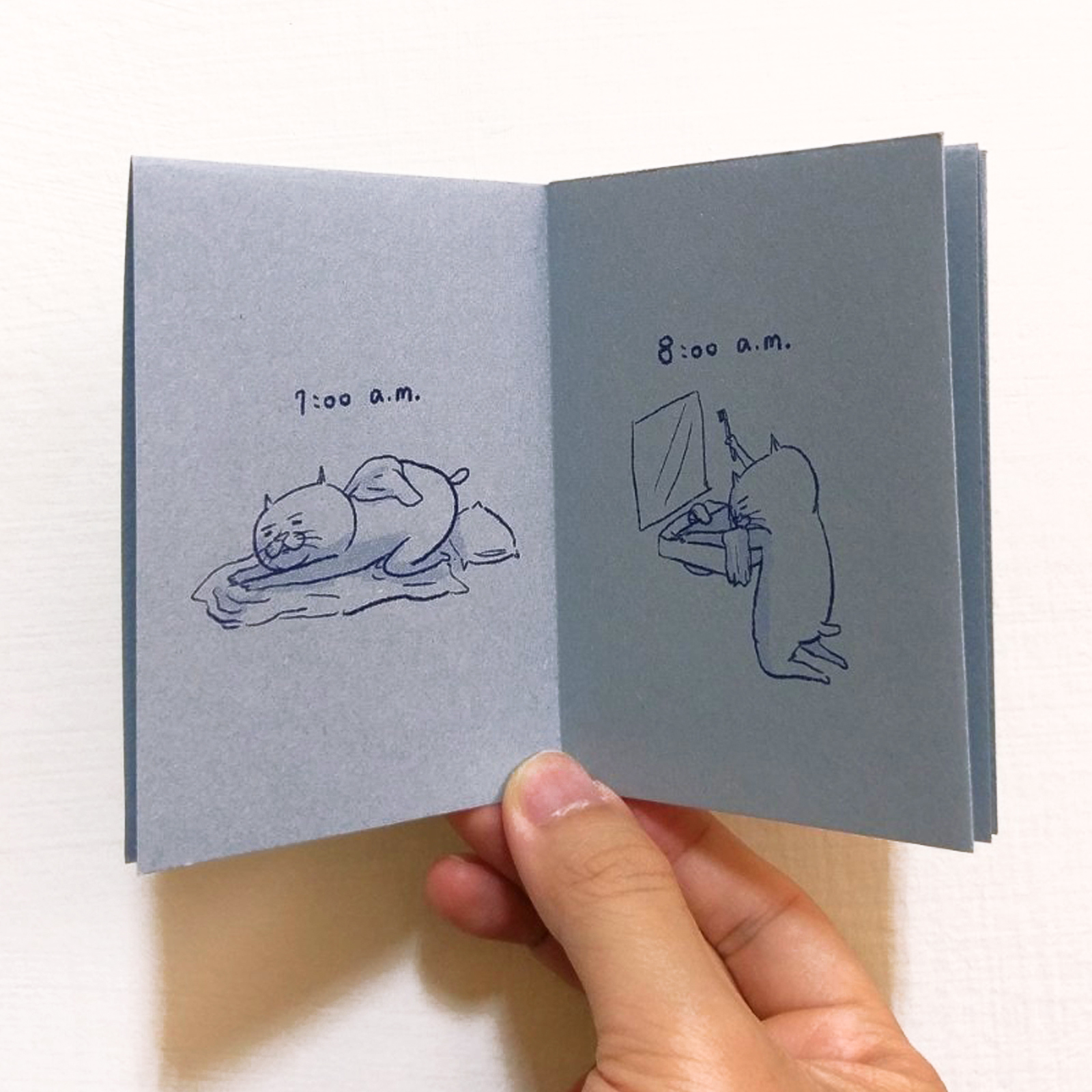 【ehcat貓室友】貓的一天 A DAY OF CAT ZINE