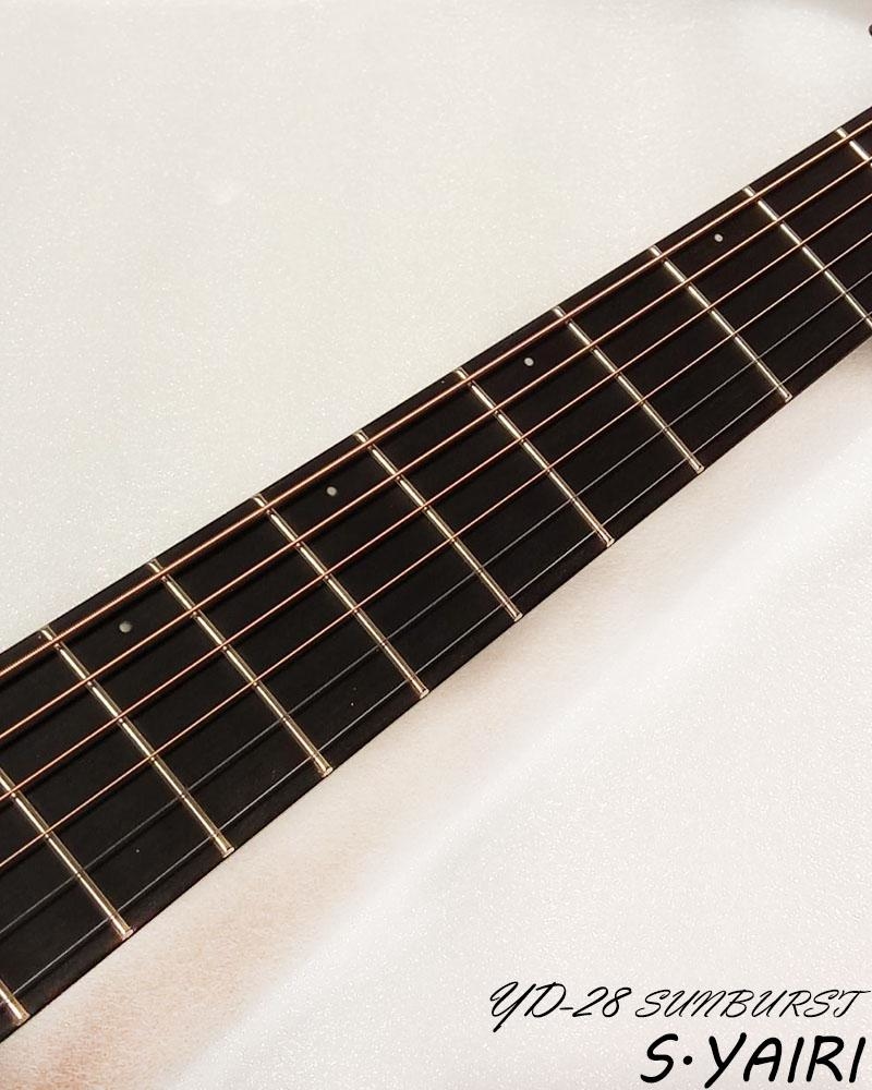S.yairi Yd28 all soild guitar 全單板木結他- cherry red