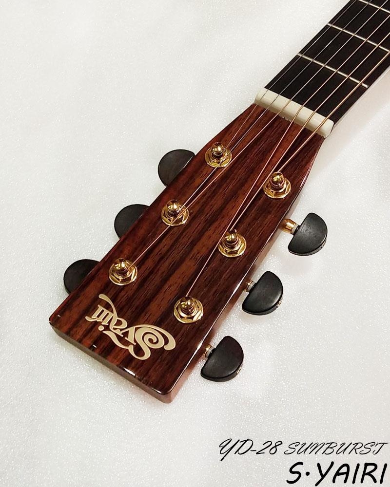 S.yairi Yd28 all soild guitar 全單板木結他- cherry red
