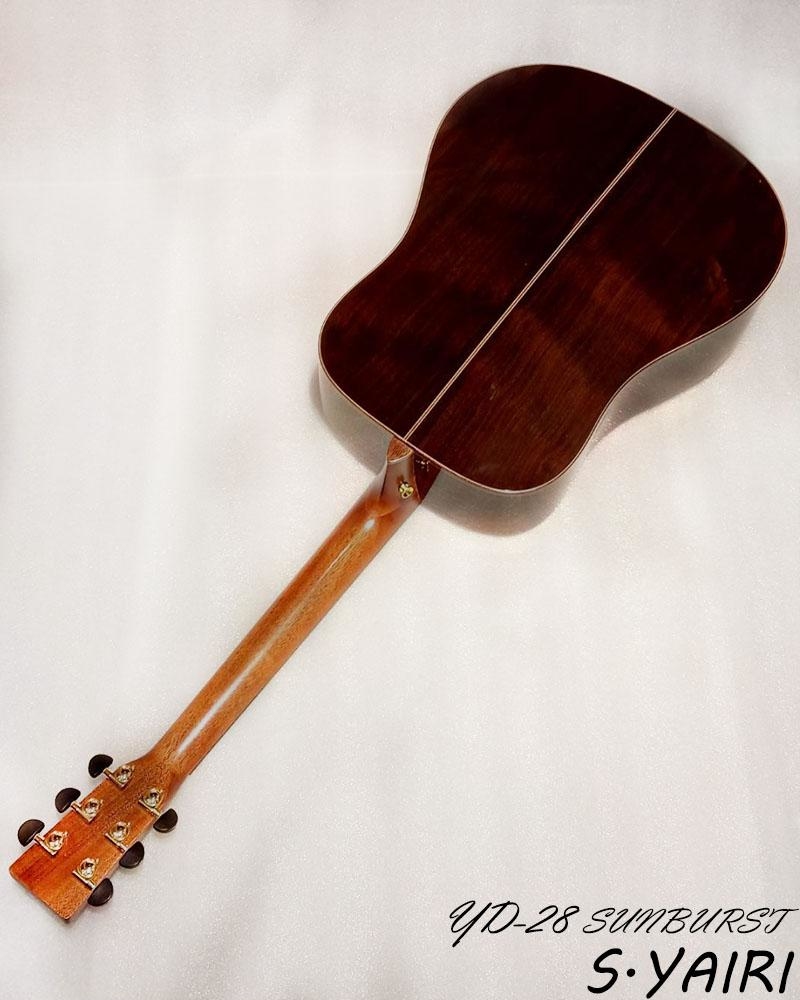 S.yairi Yd28 all soild guitar 全單板木結他- cherry red