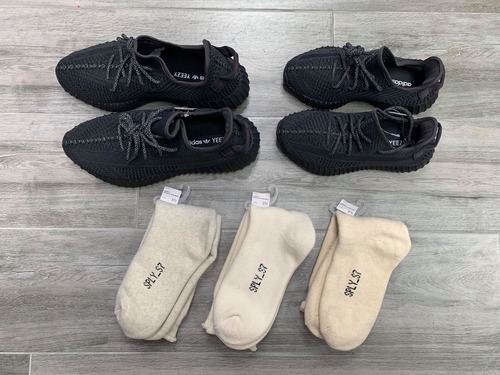 bouclette 3 pack socks yeezy