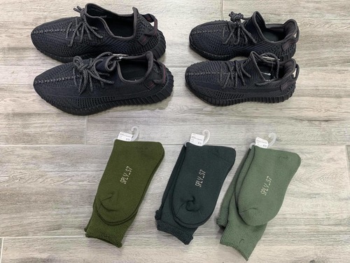 bouclette 3 pack socks yeezy