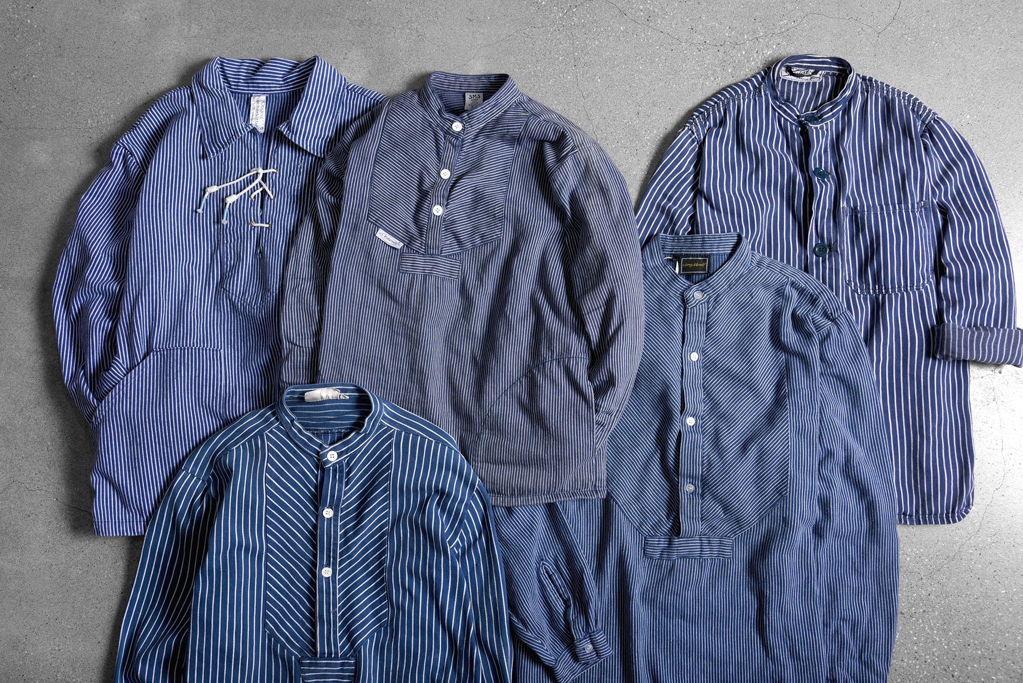 漁夫襯衫 / vintage古著襯衫 / 工裝 / 歐洲工裝 / 工裝穿搭