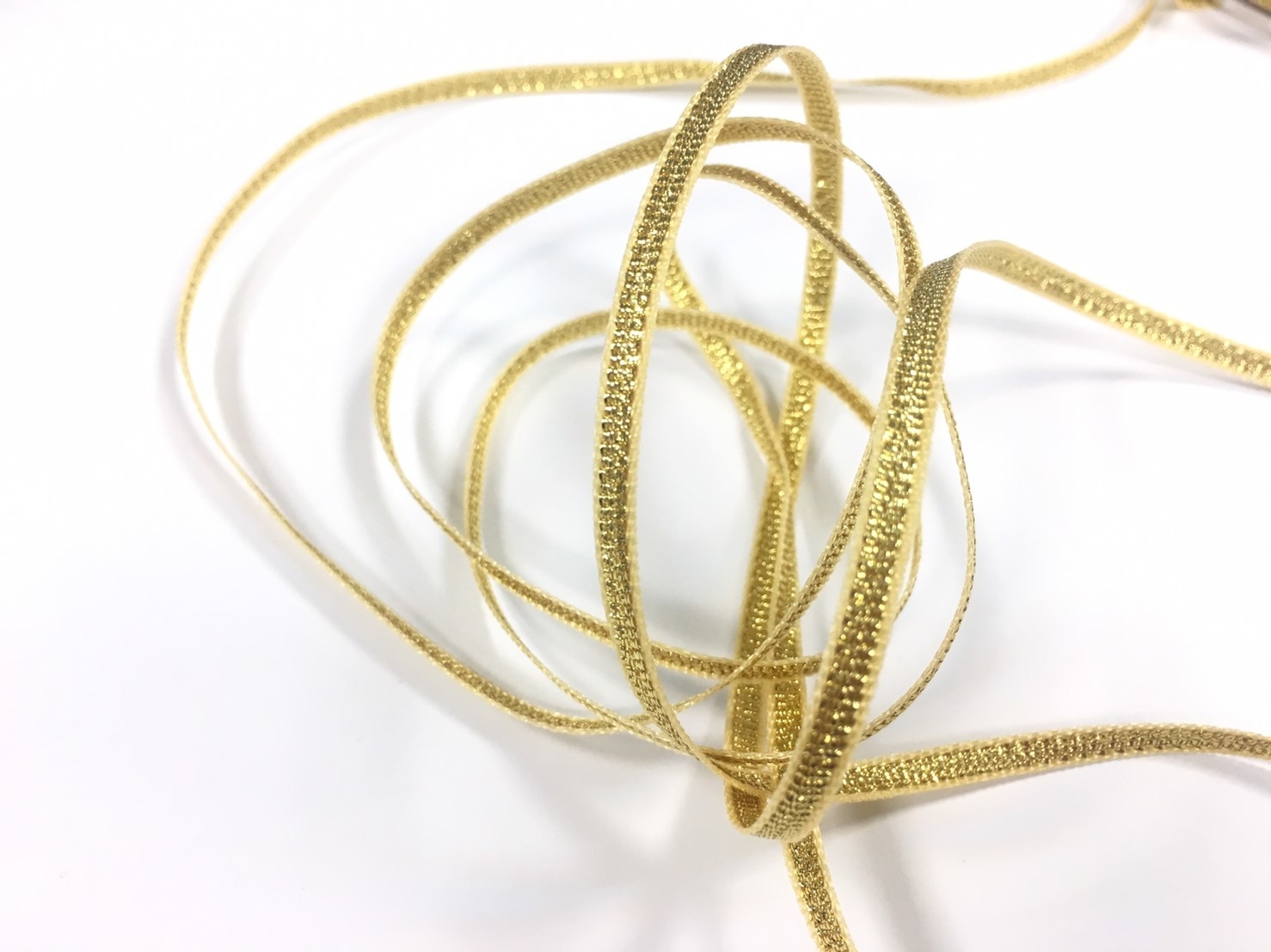 金銀流沙編織帶 細版/3mm