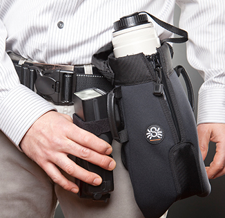 Spider Pro Large Lens Pouch蜘蛛長鏡頭袋套組 (包含1組蜘蛛猴快客夾、快客魔鬼氈)