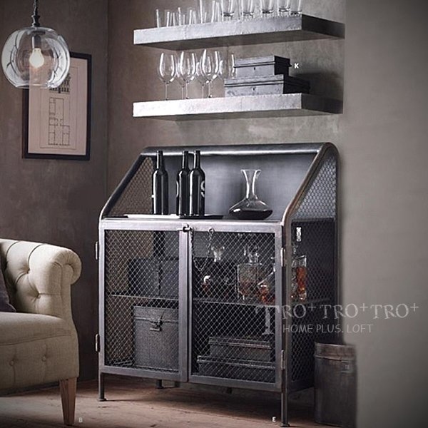 可訂製 雙門鐵網餐櫃