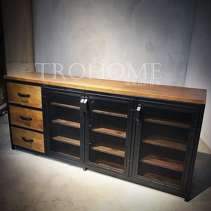 可訂製-鐵網收納抽屜櫃