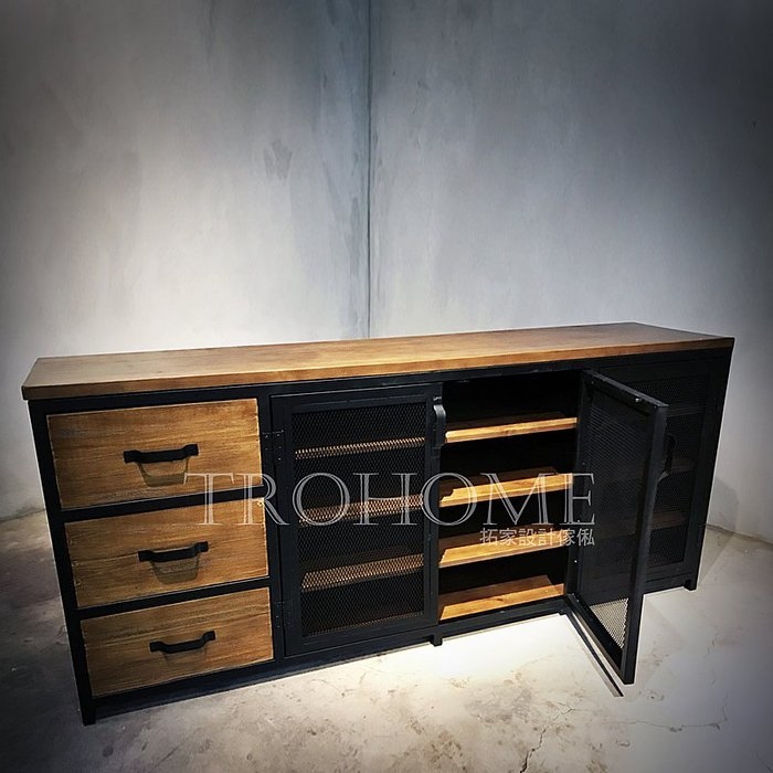 可訂製-鐵網收納抽屜櫃