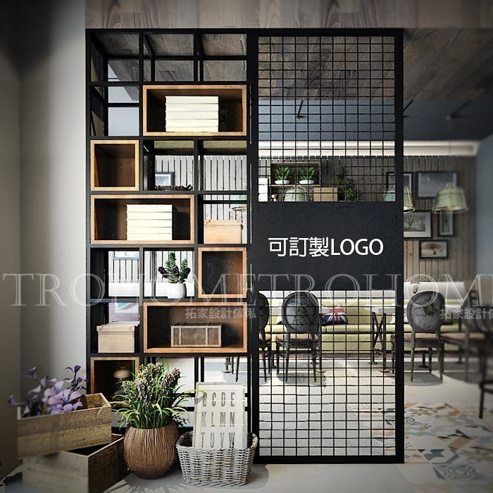 可訂製 可印LOGO的鐵網屏風