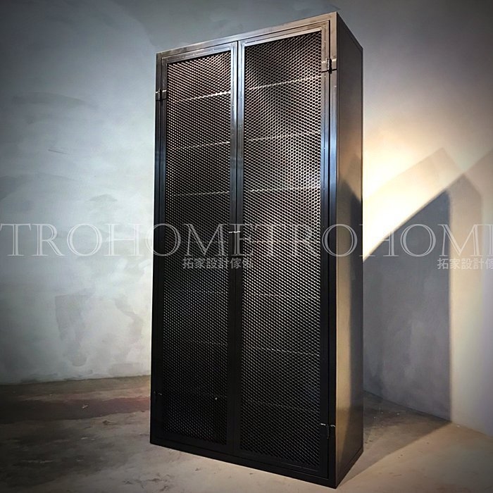 可訂製 全鐵製鐵網鞋櫃