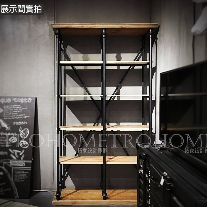 可訂製  經典法式實木層架