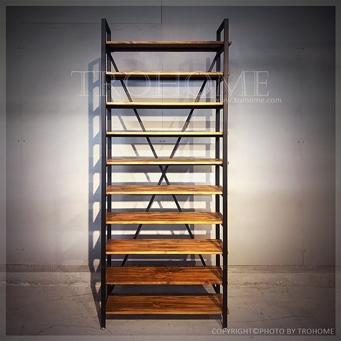 可訂製 多層實木層架