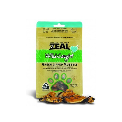 【ZEAL真致】100%純肉冷凍乾燥零食【綠唇貽貝】50g (新舊包裝交替中 實際依照出貨為主) 狗零食